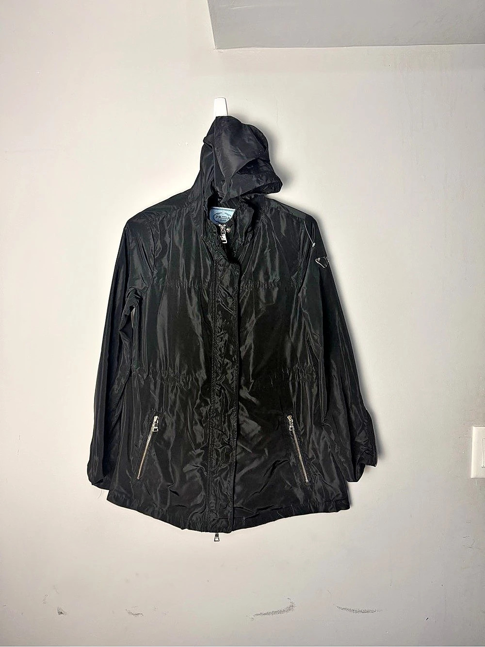 Prada Black Re-Nylon Windbreaker